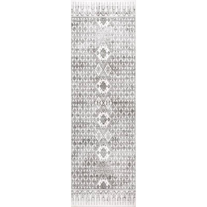 Nuloom Hettie SpinClean Transitional Tribal Machine Washable Area Rug