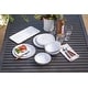 preview thumbnail 3 of 1, Abode Homewares Terrazzo Merge Bowl - White - 7" - Set of 6