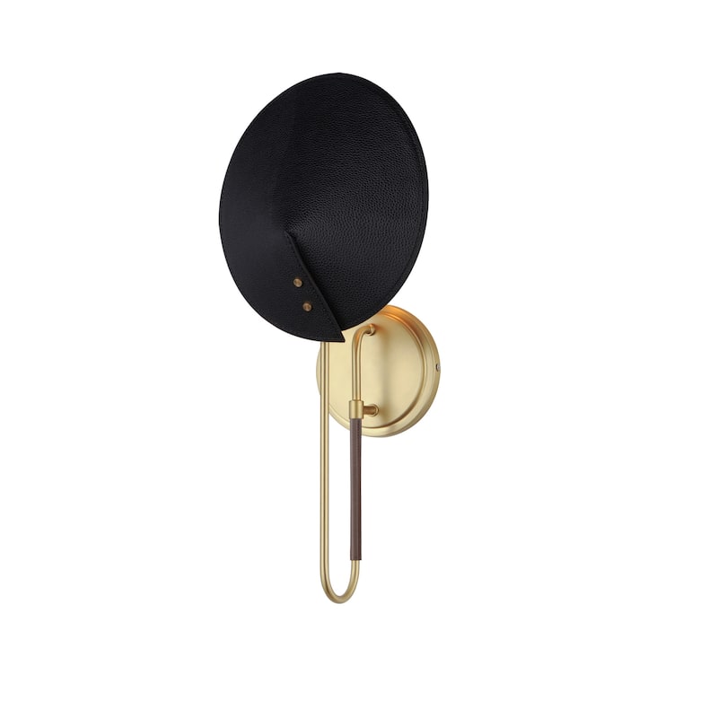 Studio M SM81800 Cavalier 22" Tall LED Wall Sconce by Mat Sanders - Natural Aged Brass