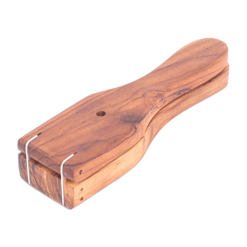 Novica Handmade Summer Meal Wood Citrus Squeezer