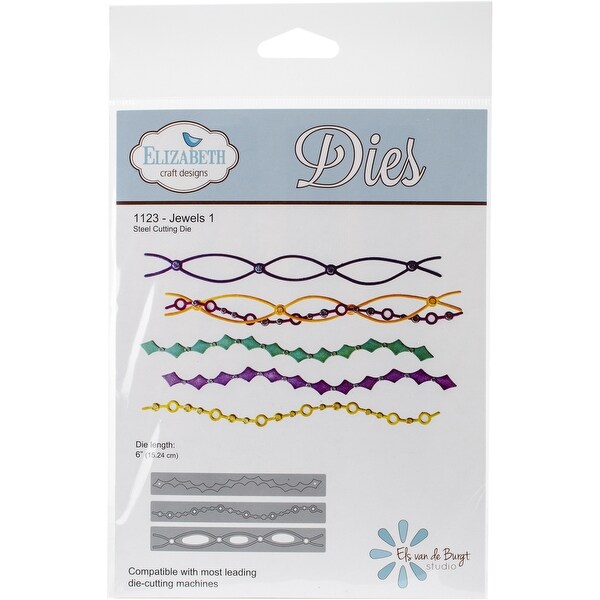 Elizabeth Craft Metal Die-Jewels 1, 6"