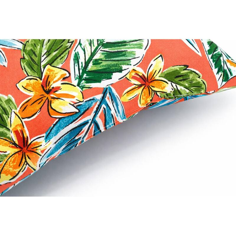 2 Pack Outdoor Throw Pillows, Waterproof & Fade-Resistant Patio Cushions- Soft & Comfortable Decorative Pillow Covers (18x18")