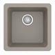 preview thumbnail 17 of 17, Karran Undermount Quartz Bar Single Bowl Sink Concrete