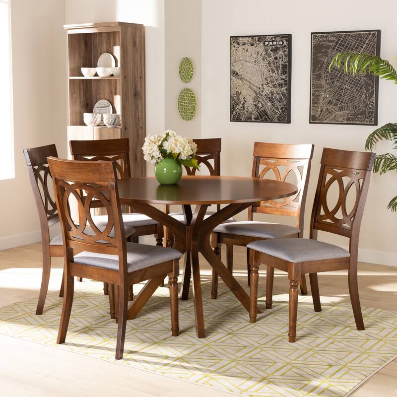 Jessie Modern and Contemporary 7-Piece Dining Set