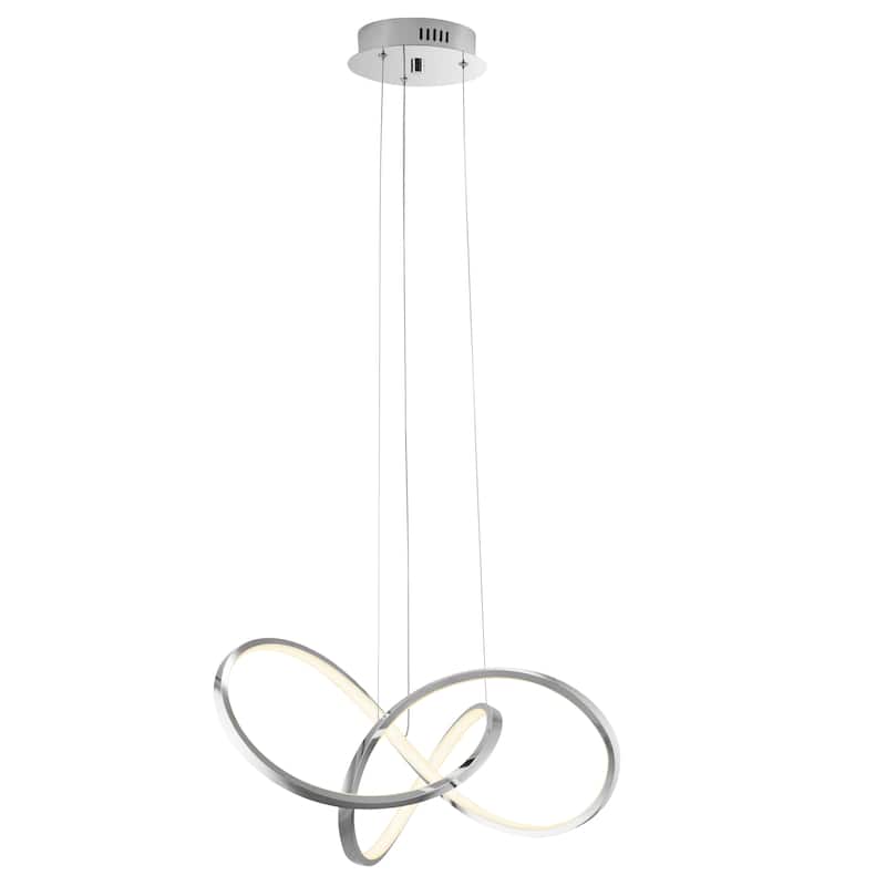 Knotted Integrated LED Dimmable Chandelier