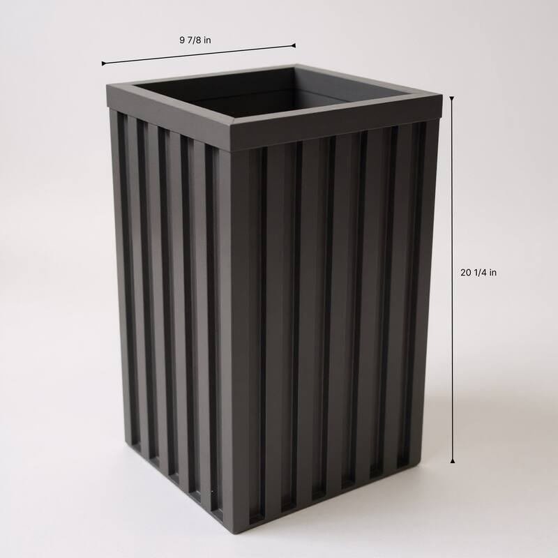 Square Grove Column Planter