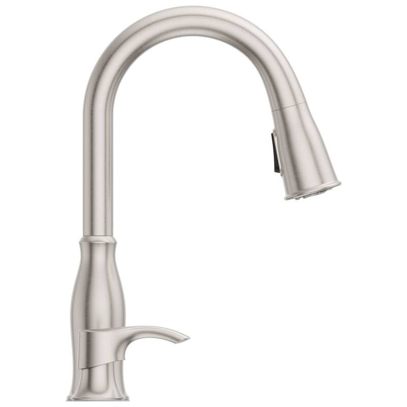 Pfister F-529-7RSSR Rosslyn 1.8 GPM Single Hole Pull Down Kitchen