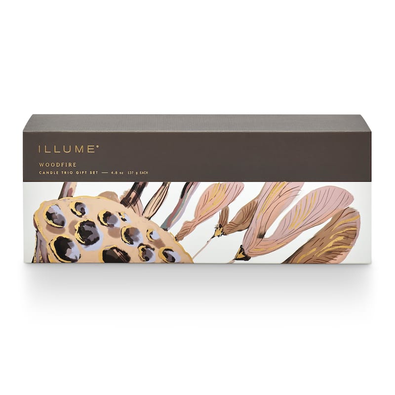 ILLUME Noble Autumn Woodfire Candle
