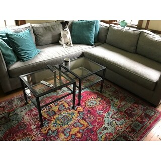 Shop The Curated Nomad Beulah Abstract Vintage Oriental Rug On