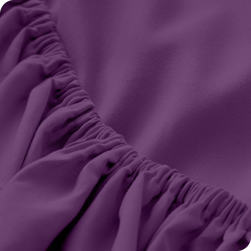 Bare Home Ultra-Soft Microfiber 24 Inch Extra Deep Pocket Fitted Sheet