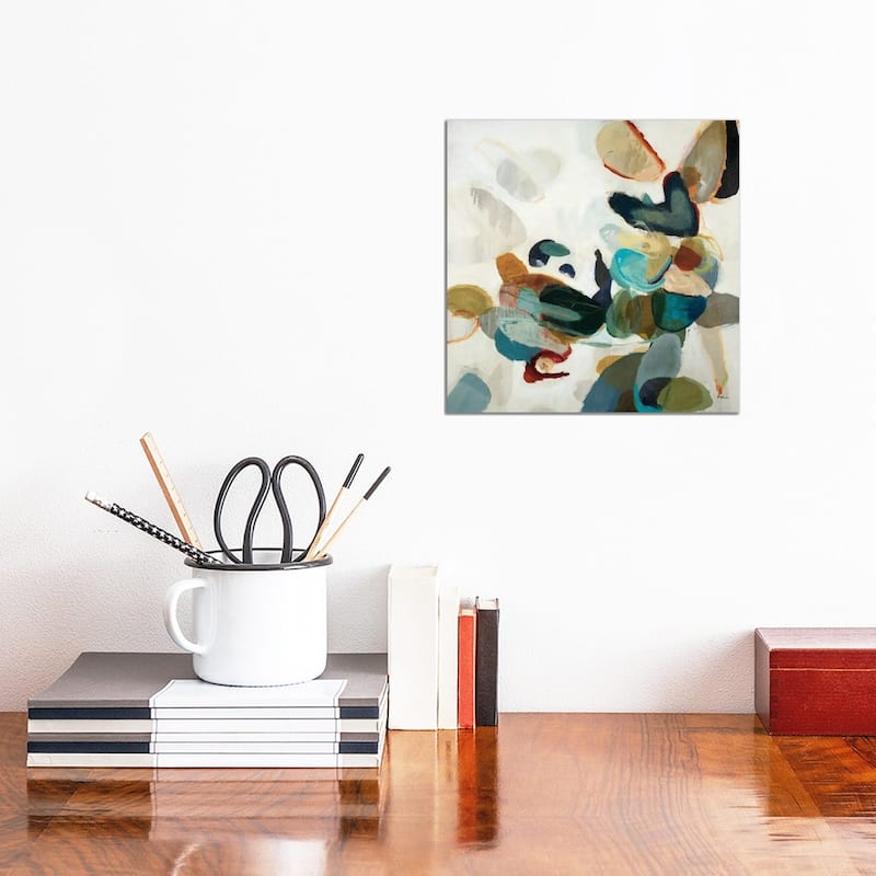 iCanvas "Stone Pattern I" by Randy Hibberd Canvas Print - 12x12x0.75