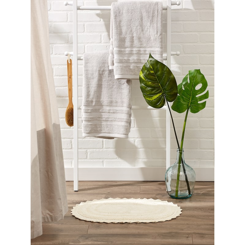DII Crochet Bath Mat