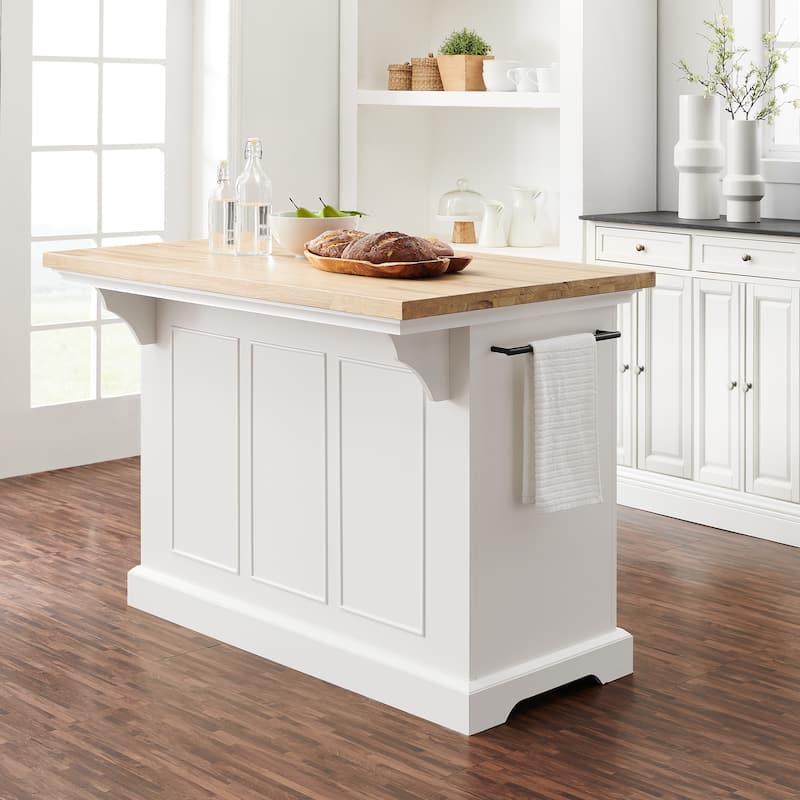 Crosley Julia Wood Top Kitchen Island - 50 "W x	32 "D x 36 "H
