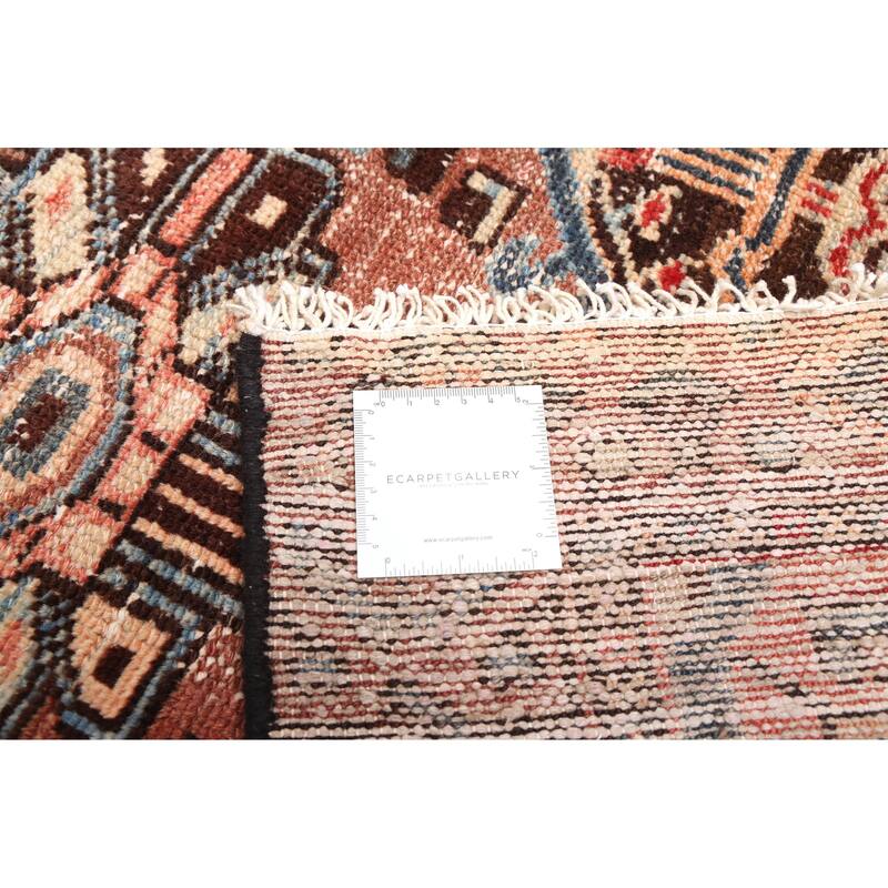 ECARPETGALLERY Hand-knotted Antalya Vintage Brown Wool Rug - 3'11 x 6'5