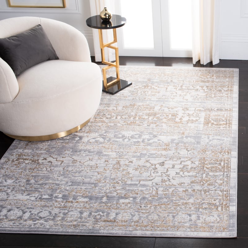 SAFAVIEH Orchard Macy Distressed Rug - 9' x 12' - Grey/Gold
