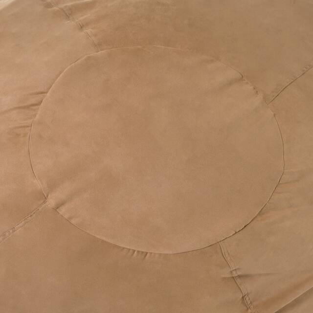 Madison Faux Suede 5-foot Beanbag Chair by Christopher Knight Home