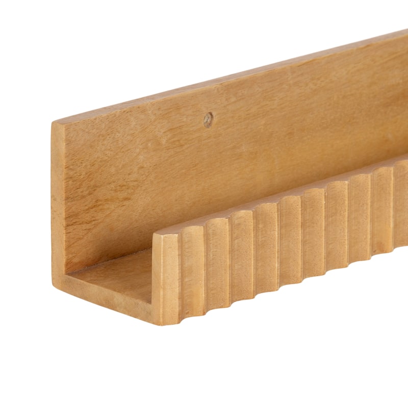 Kate and Laurel Furrow Ledge Shelf Set.