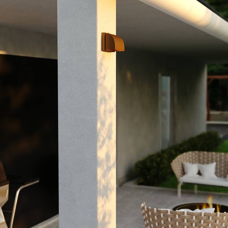 Vaxcel Lighting T0794 Walsh 5" Tall Outdoor Wall Sconce