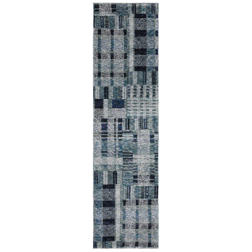 Style Haven Athena Distressed Plaid Area Rug