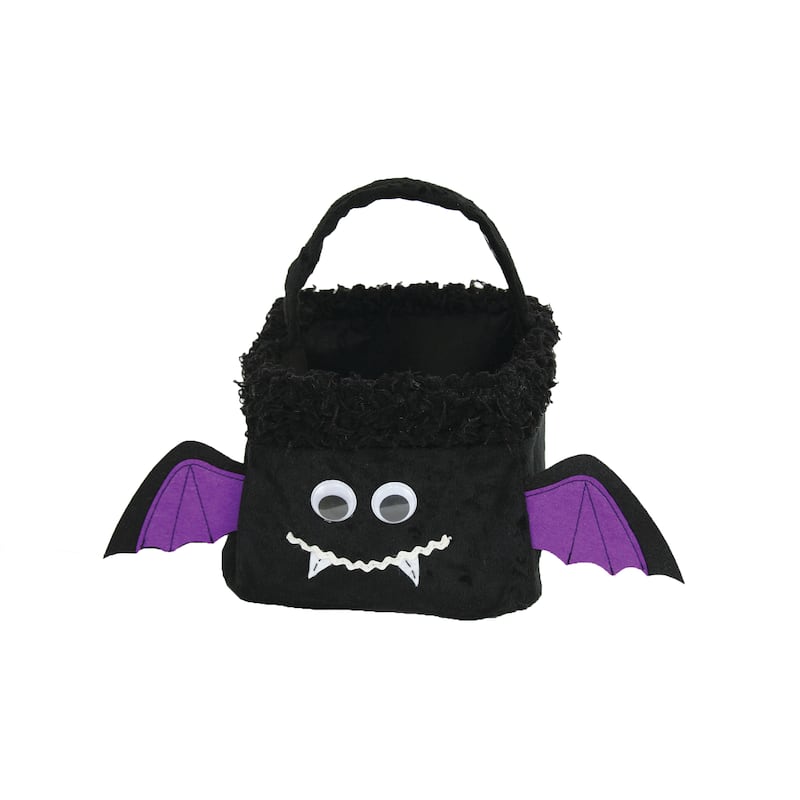 Jack-O-Lantern Treat Bag-7" X 7" X 13" - Orange