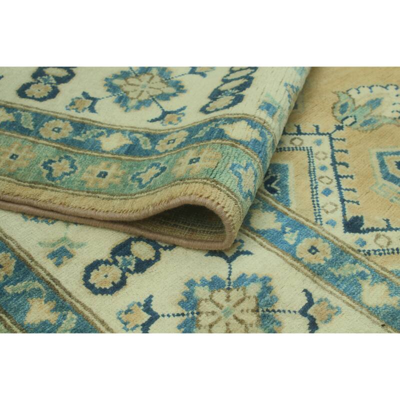 Noori Rug Kazak Ardelle Rust/Ivory Rug - 6'6" x 9'9"