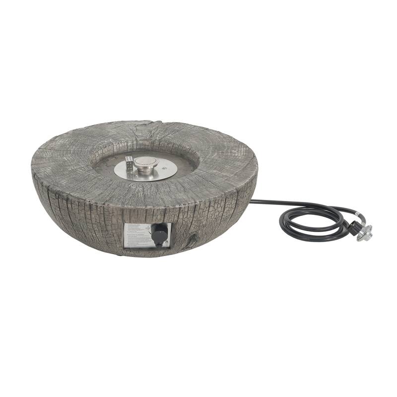 Christopher Knight Home - Mason Outdoor Patio Fire Pit and Side Table Set with Durable MGO Construction