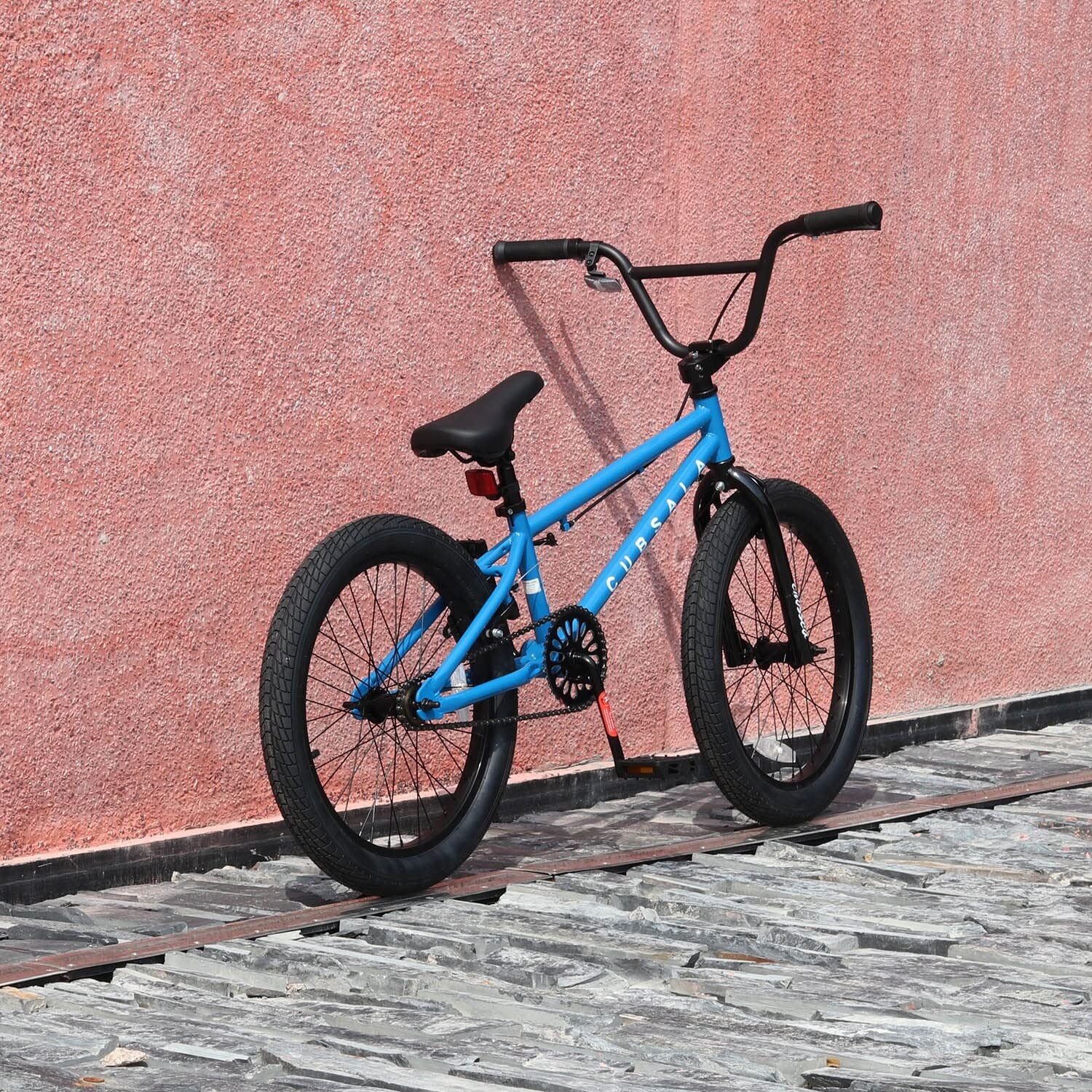 Boys shop freestyle bike