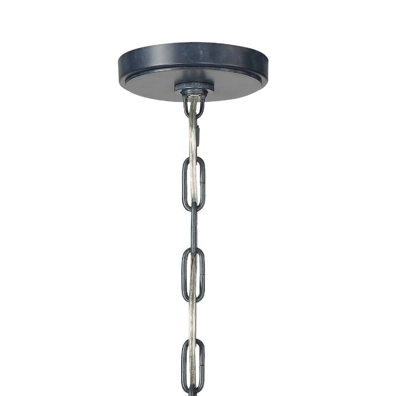 Belmont 3 Light Graphite Pendant - 12'' W x 18.5'' H