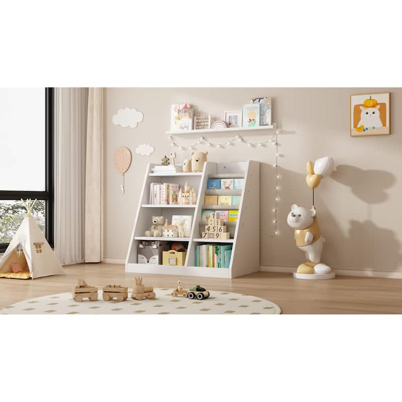 Wooden Toy Storage Organizer Cabinet