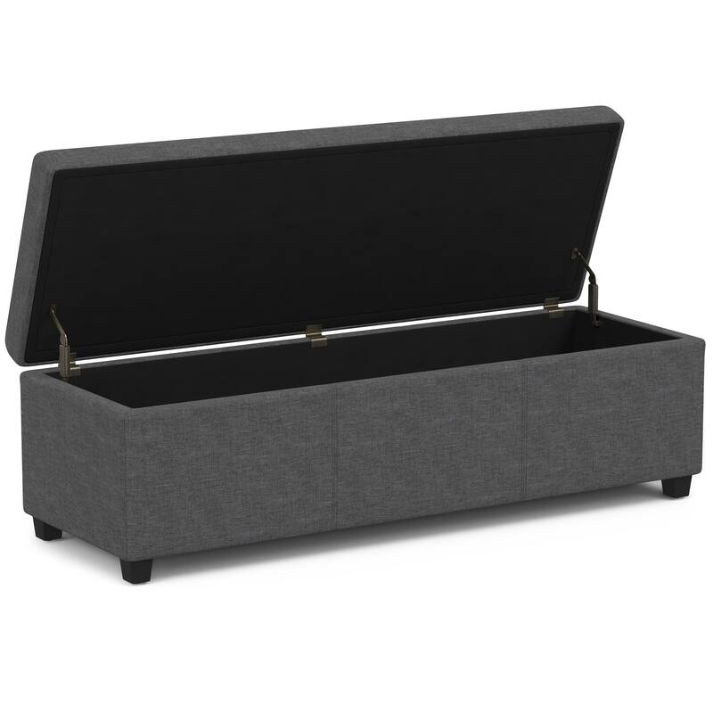 Extra Large Storage Ottoman Bench