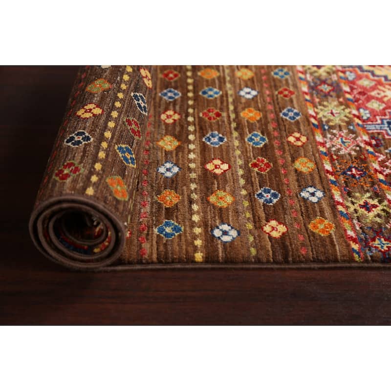 Vegetable Dye Kazak Oriental Area Rug Wool Hand-knotted Kitchen Carpet - 3'4" x 5'1"