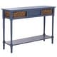 preview thumbnail 24 of 63, SAFAVIEH Christa Console Storage Table - 42"W x 14"D x 32"H