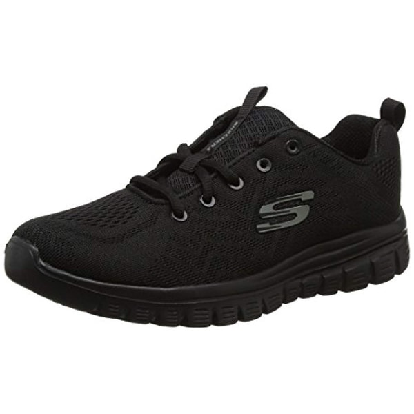 skechers st knitted trainers ladies