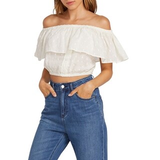 Volcom Winding Roads Cami (White Combo) Women's Blouse White Size XXL ...