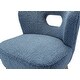 preview thumbnail 27 of 34, Dulcinea Ullna Lambskin Sherpa Upholstery Accent Chair by HULALA HOME