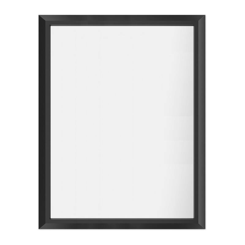 KIOTEE Full size Metal Bathroom Mirror with 5-Year Warranty