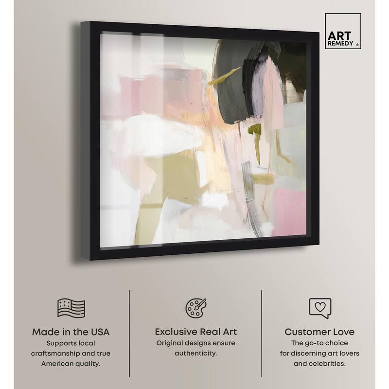 Dynamic Color IV Shadowbox by Art Remedy