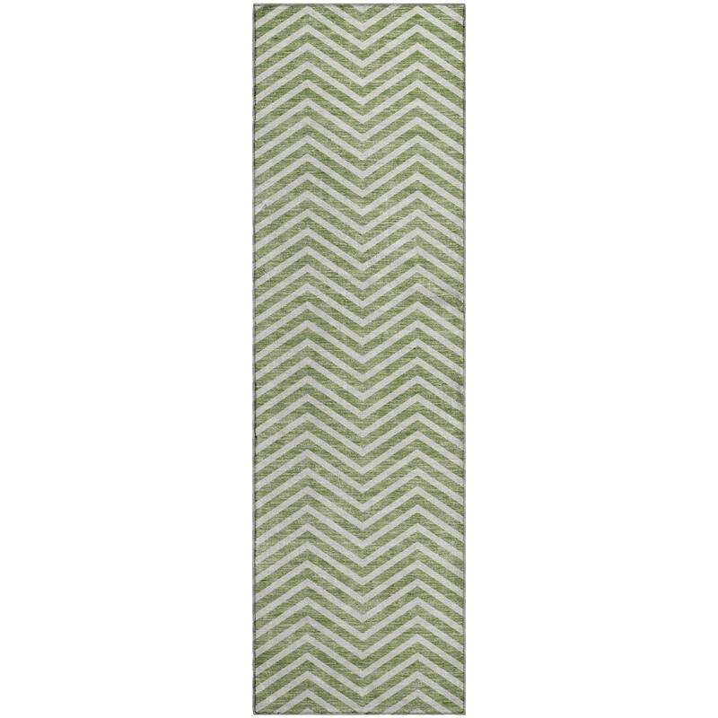 Premium Washable Super Soft Modern Chevron Mayfield Rug