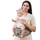 preview thumbnail 1 of 25, Sunveno Baby Carrier with Hip Seat Leopard Print