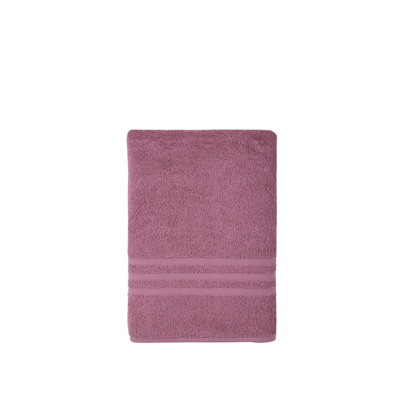 Ozan Premium Home 100% Turkish Cotton Sienna Luxury Collection Bath Towel - Dusty Rose
