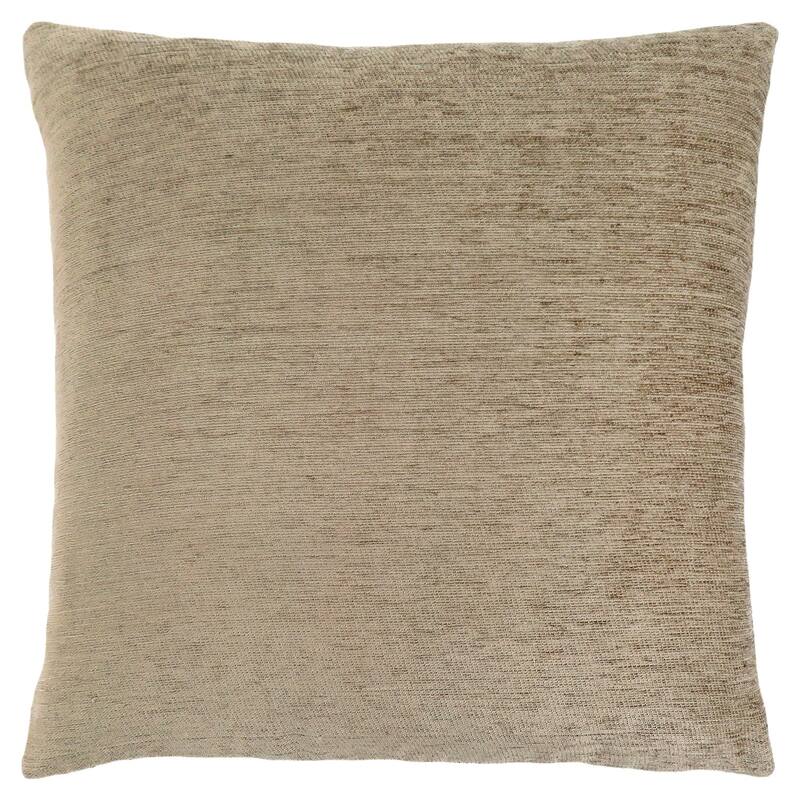 Textured Square Throw Pillows - 18" - Brown