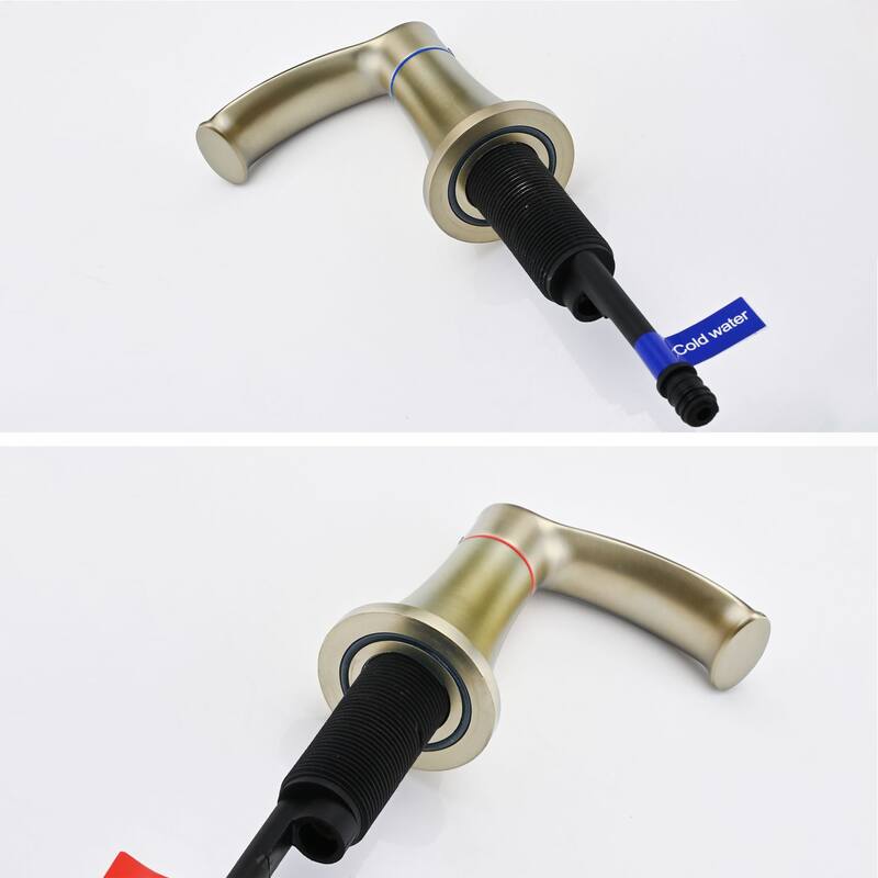 Topcraft Pull Down Two Handle Bathroom Sink Faucet