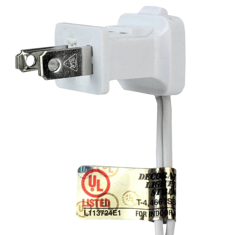 20-count Gold Ball Ornaments Mini Christmas Light Set 1.5ft White Wire - 1.5'