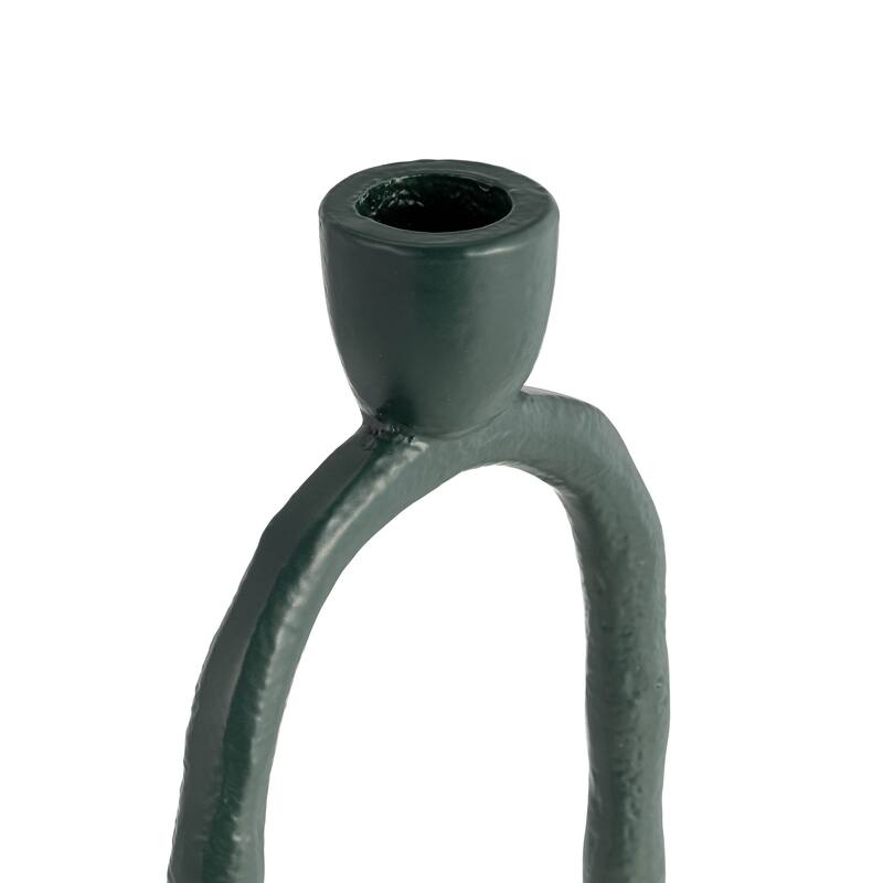 Sagebrook Home Oval Ring Taper Candle Holder