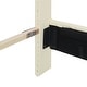 preview thumbnail 19 of 17, Twin Size Platform Bed with Rainbow Shaped Headboard and LED Light Strips