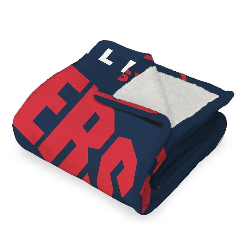 NBA High Block Silk Touch Sherpa Throw Blanket