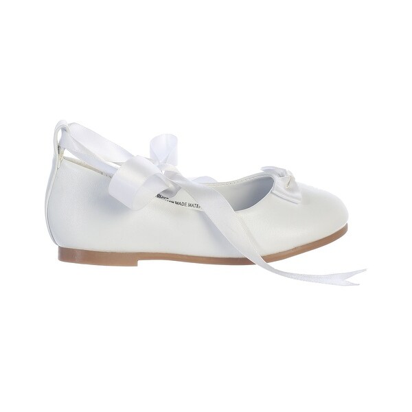 ballet style flats with ribbon