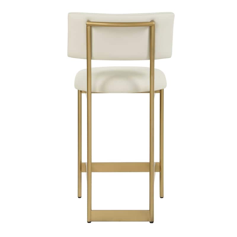 Uttermost Apsley Gold Counter Stool - 18.00" W x 36.75" H x 22.50" D