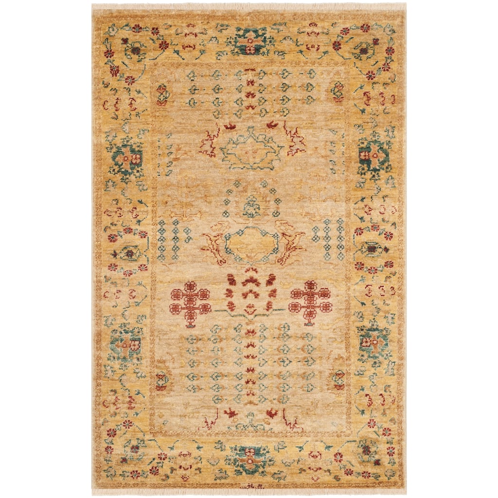 SAFAVIEH Couture Hand-knotted Peshawar Itsuki Traditional Oriental Vegetable Dye