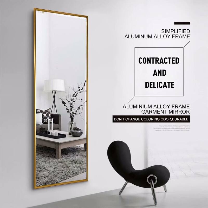 Carson Carrington Salmijarvi Wide Frame Full Length Floor Mirror
